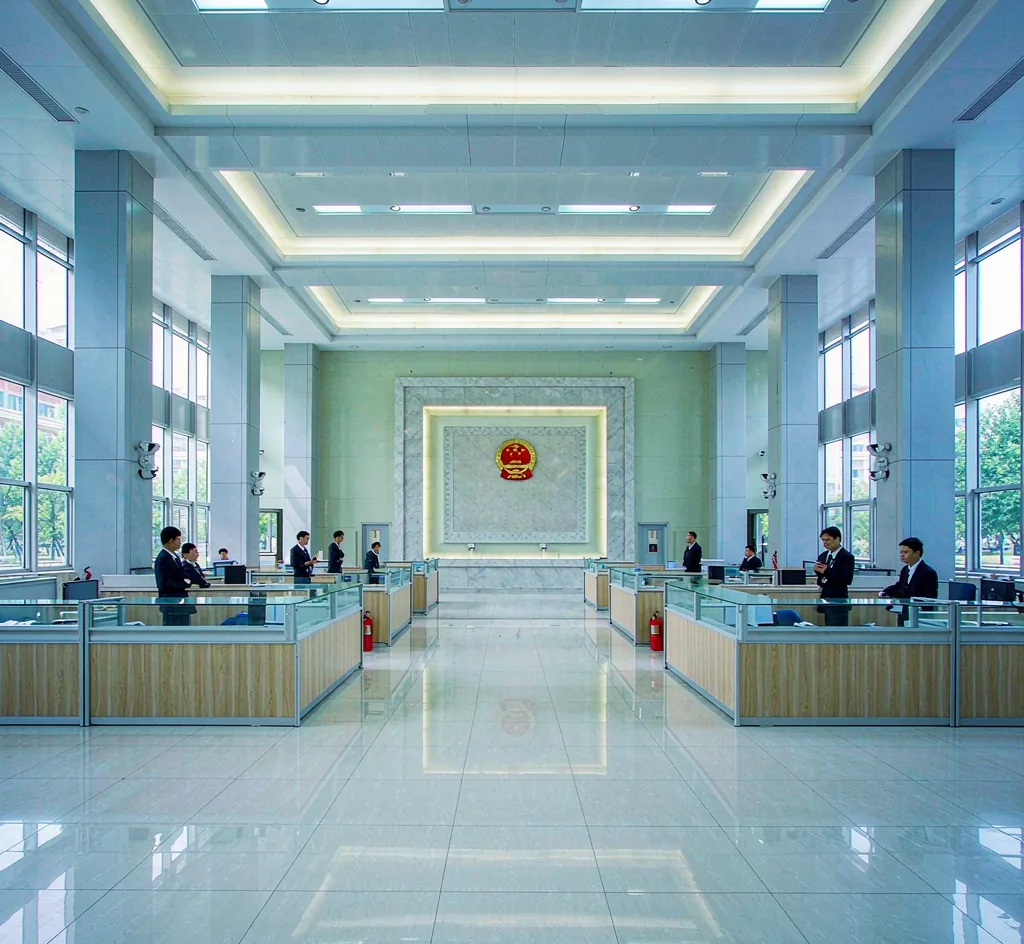政府机关资产盘点现场